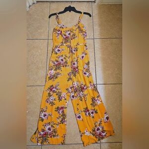 Yellow Floral Jumper